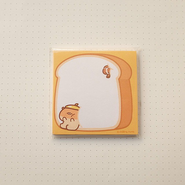 Chilling Punpa Memo pad : I Bread U