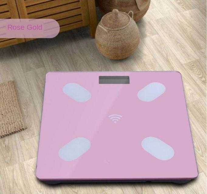 Bluetooth Weighing Scale เครื่องชั้งน้ำหนักดิจิตอลพร้อมแสดงมวลไขมัน