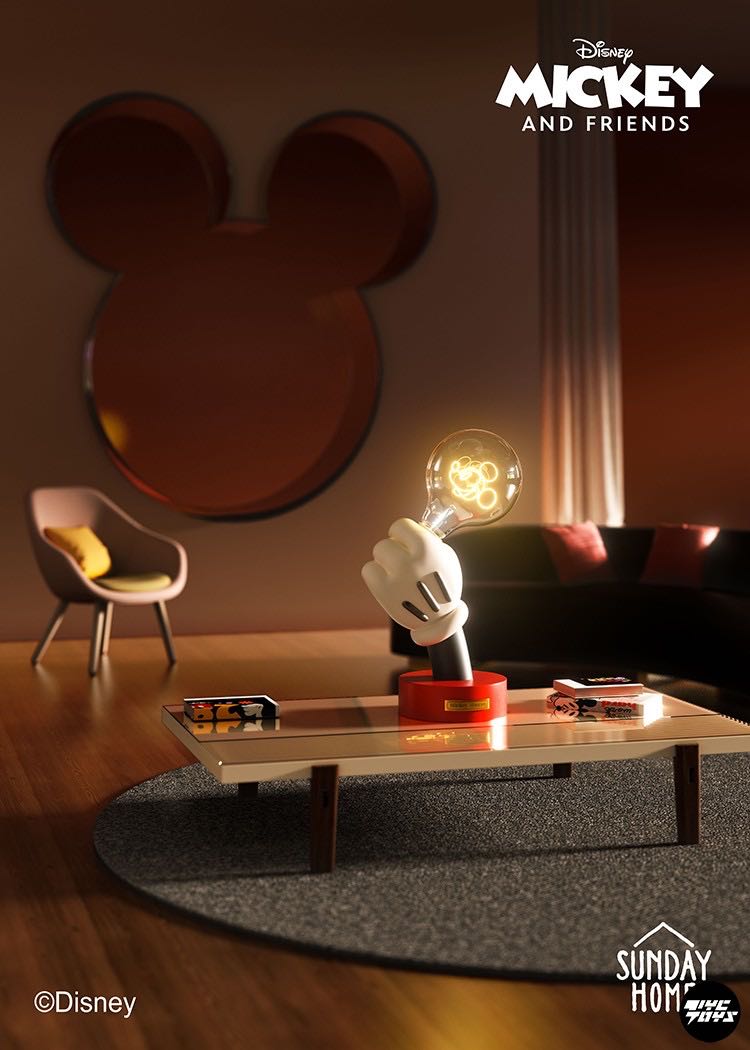 ❇️ Micky Mouse Table Lamp // Sunday Home