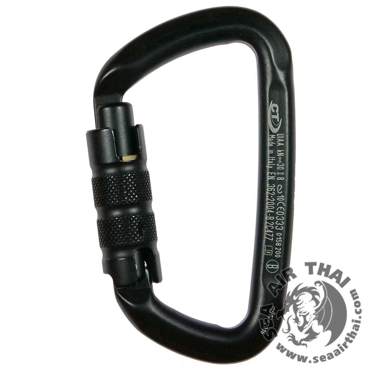 คาราบิเนอร์อลูมิเนียมล็อคอัตโนมัติ D-Shape