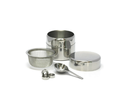 TEAWARES: Small Matcha Sieve can - Fast sifter - Made in Japan