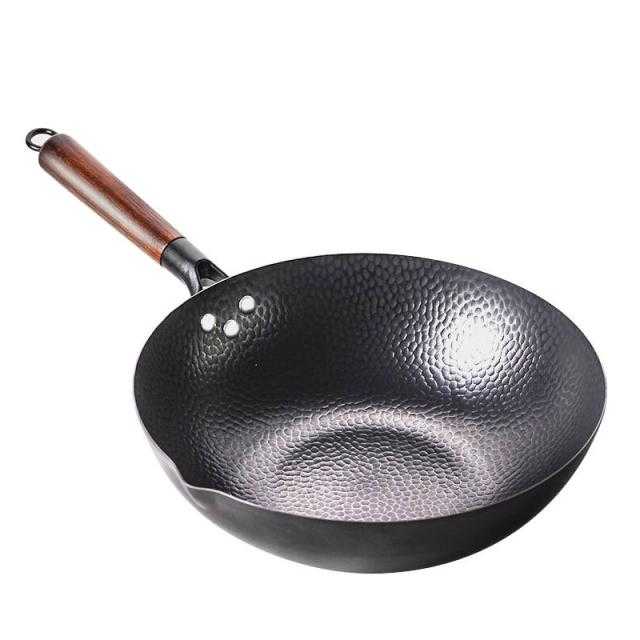 Japanese Iron Pan กระทะเหล็กญี่ปุ่นด้ามไม้