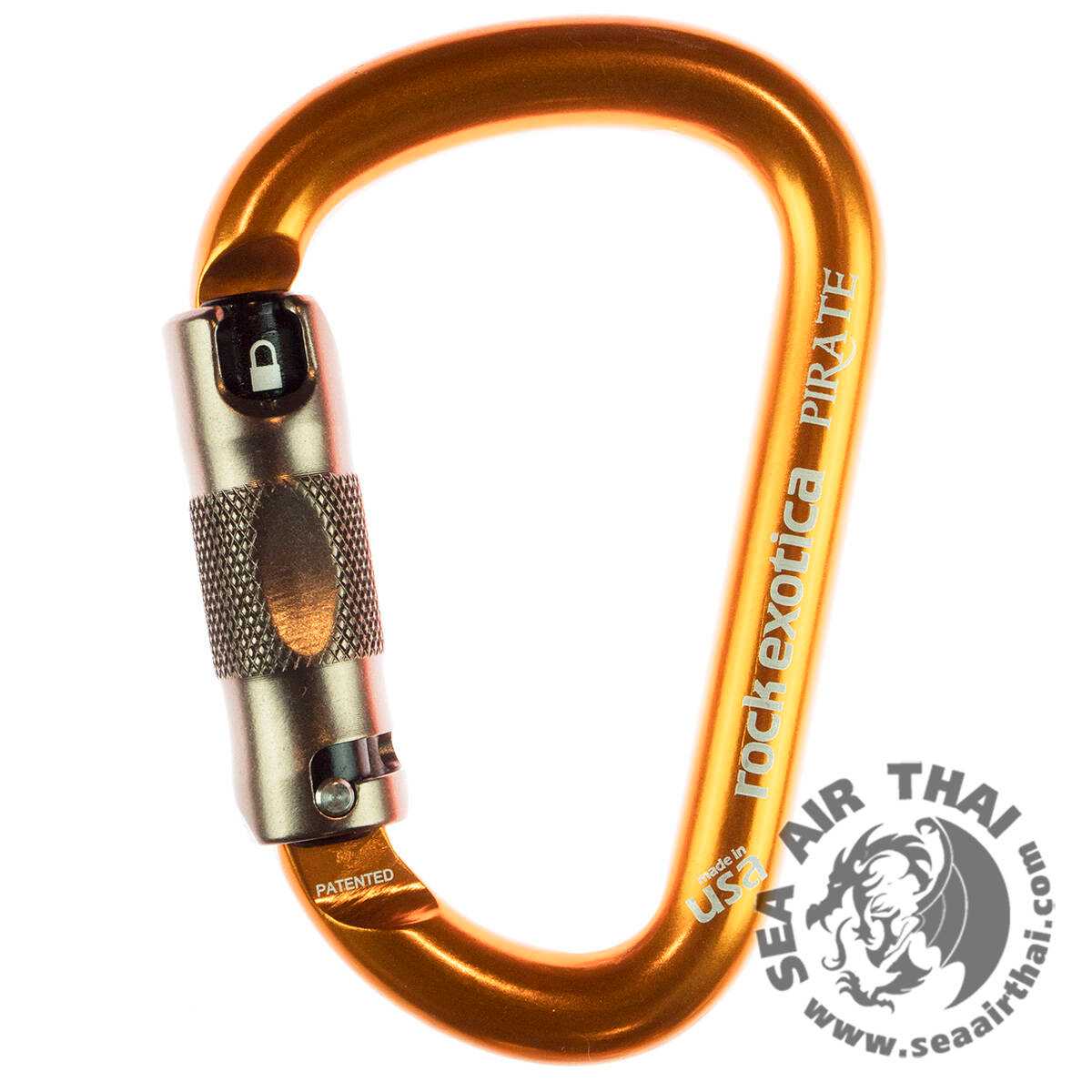 คาราบิเนอร์ ล็อคอัตโนมัติ รุ่น Pirate HMS Autolock