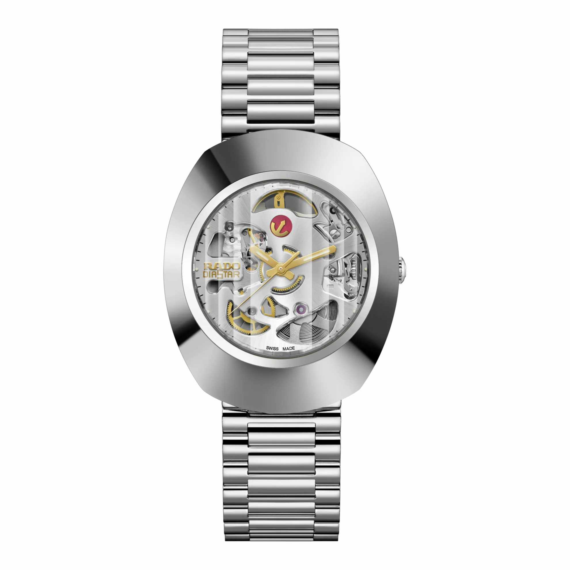 RADO Diastar นาฬิกาข้อมือ Automatic รุ่น R12063013 หน้าเปลือย(Skeleton) ขนาด 35 mm.