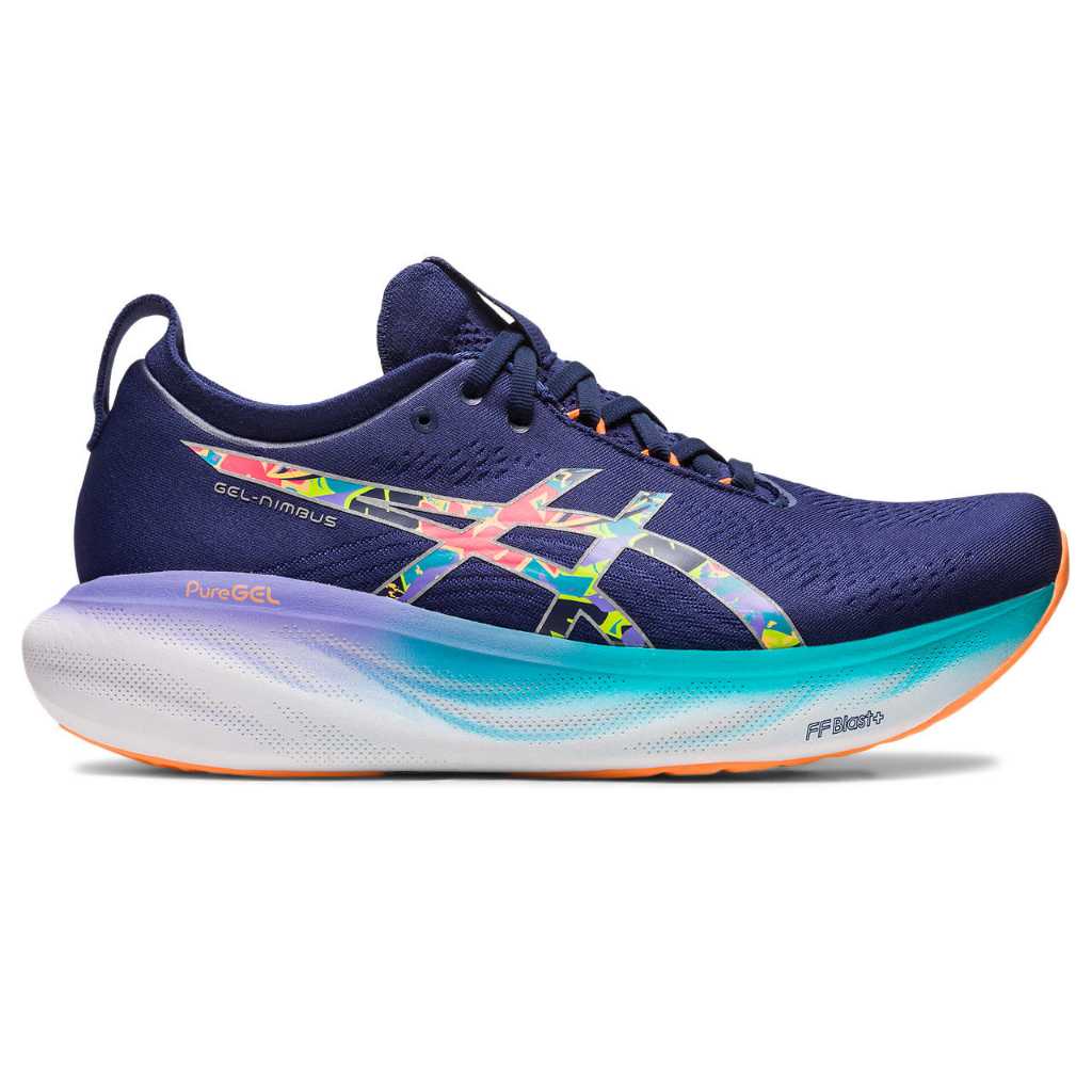 ASICS GEL NIMBUS 25 LITE SHOW WOMEN - LIME ZEST/LITE-SHOW รองเท้าวิ่งทางเรียบ รองเท้าวิ่งผู้หญิง