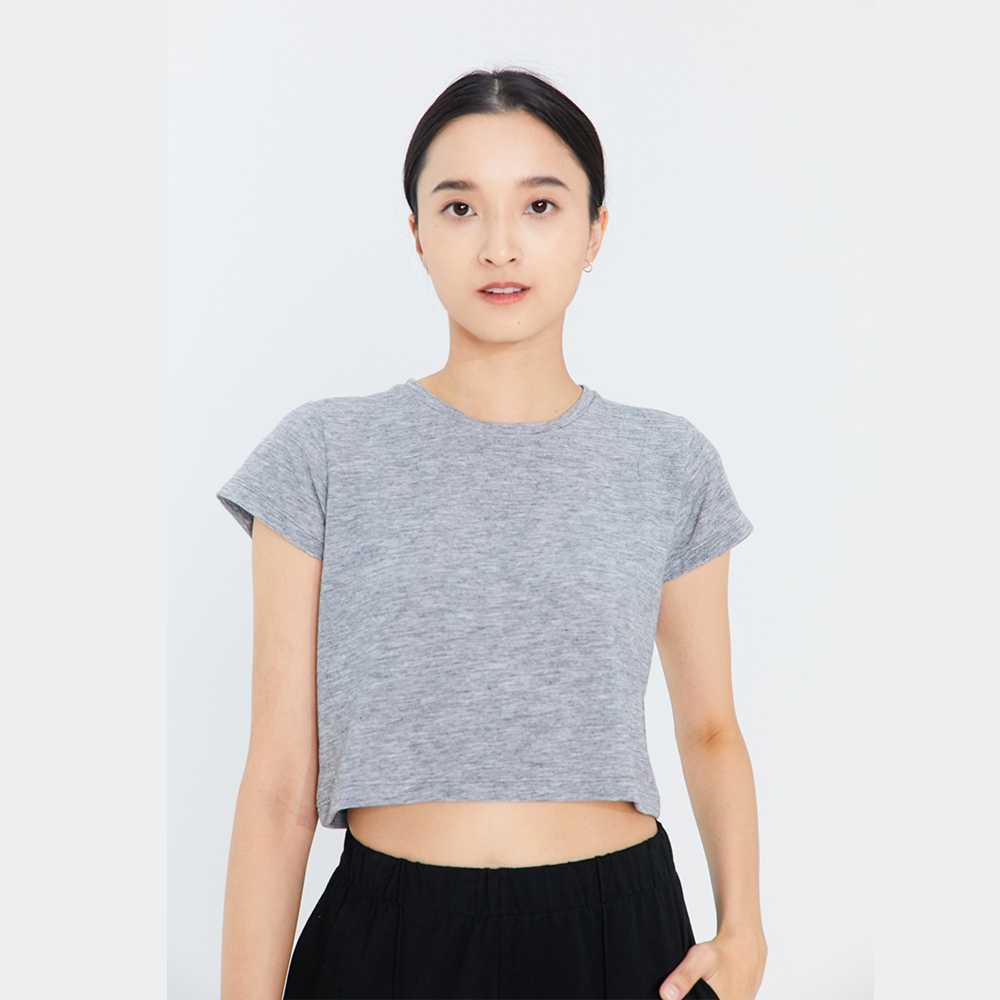 picht Brunch Crop top TS Collection เสื้อครอป แขนสั้นคอกลม (Timeless Collection)