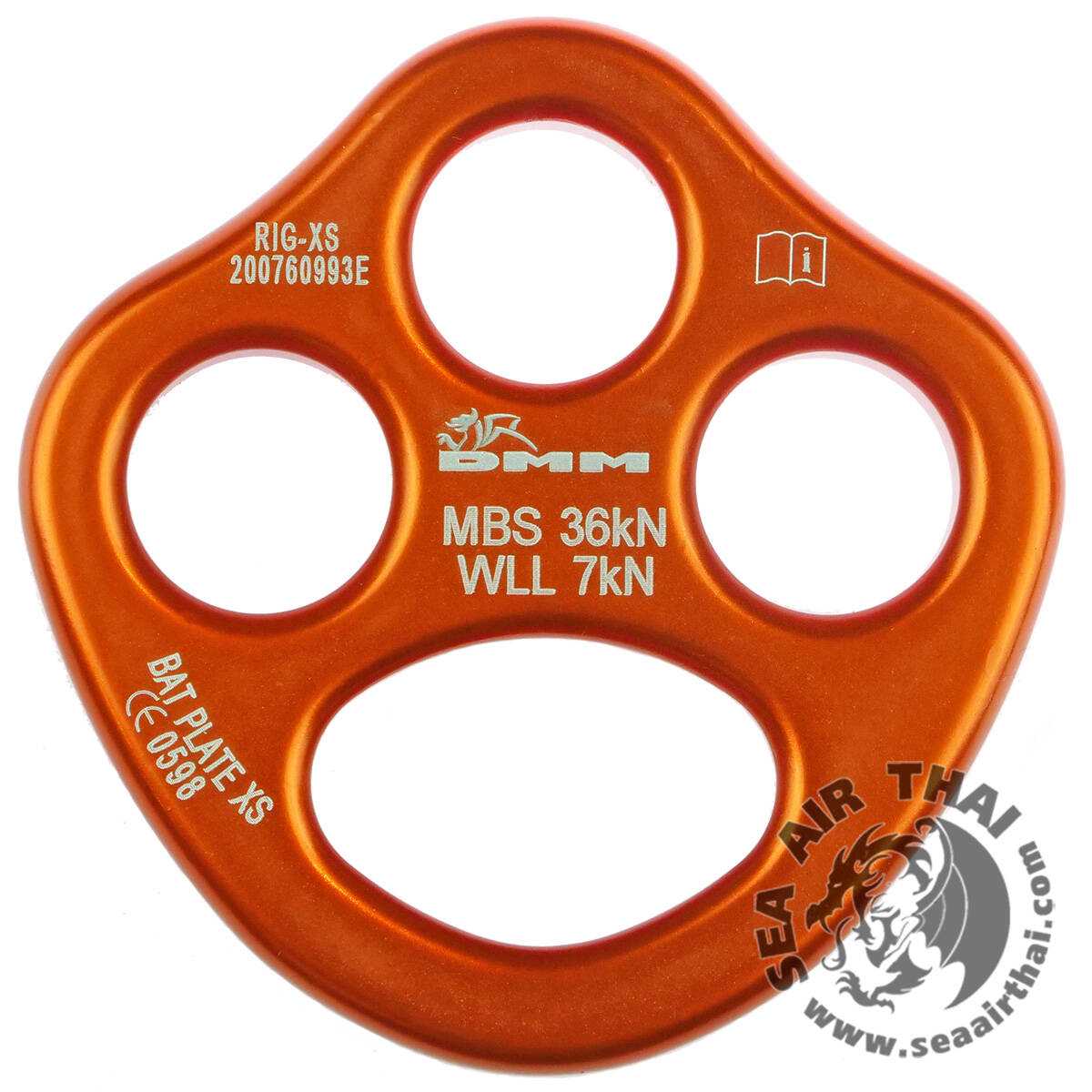 แผ่นกระจายน้ำหนักขนาดเล็ก Bat Plate X-Small