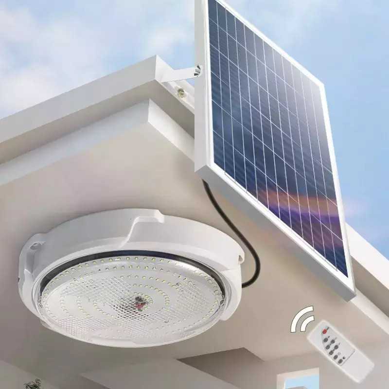 โคมไฟติดเพดานโซล่าเซลล์ LED ขนาด 100W