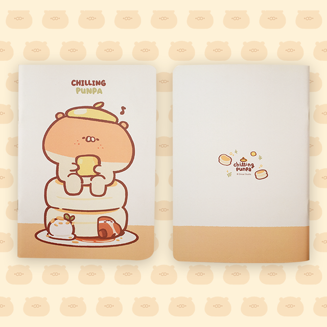 Chilling Punpa Notebook : Happy Pancake