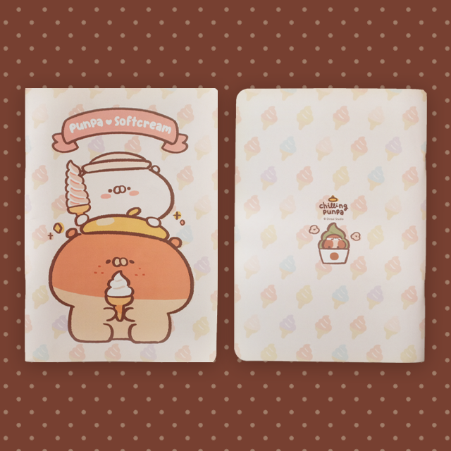 Chilling Punpa Notebook : Ice Cream With Dou