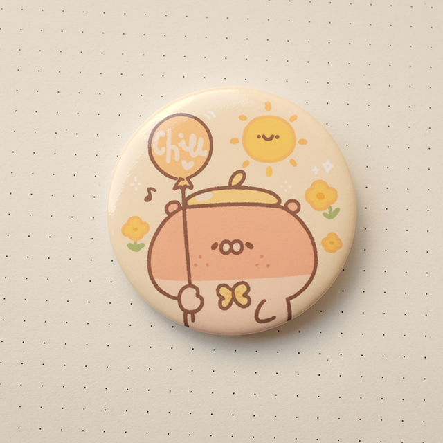 Chilling Punpa Masking Badge : Sunny