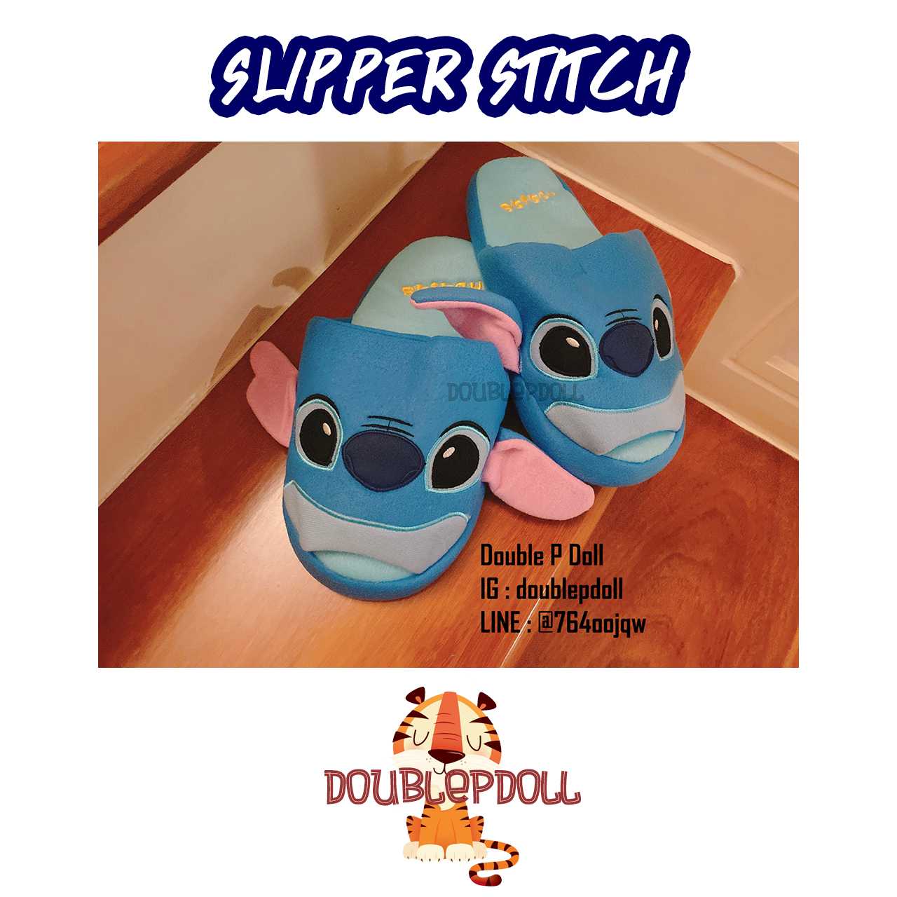 รองเท้า SLIPPER STITCH สติช - doublepdoll