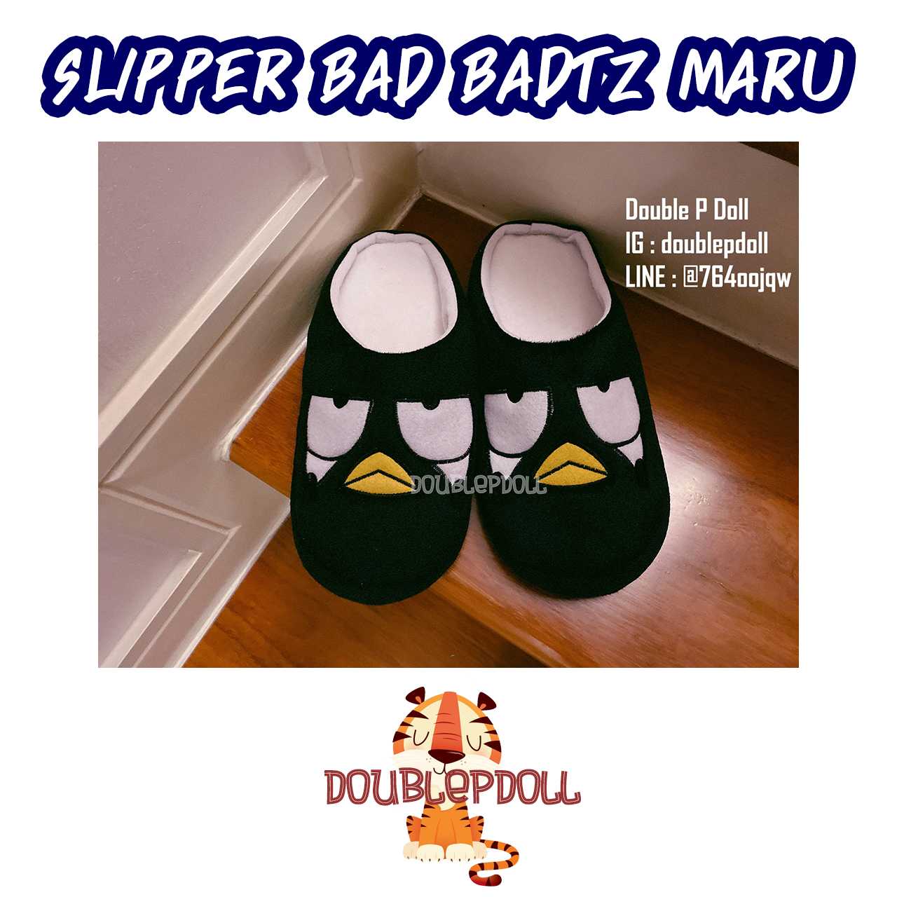 รองเท้า SLIPPER BAD BADTZ MARU แบดแบดมารุ - doublepdoll