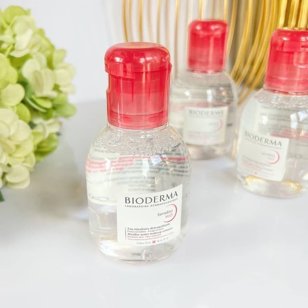 Bioderma สีชมพู ขวดเล็ก