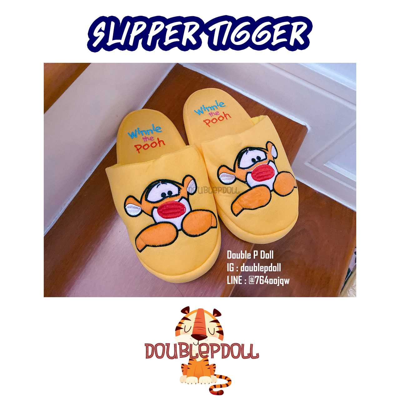รองเท้า SLIPPER TIGGER ทิกเกอร์ - doublepdoll
