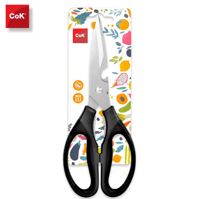 Cook Kitchen Scissors กรรไกรครัวตัดอาหารคุณภาพสูง ใช้งานที่สะดวกง่ายขึ้นในการใช้ตัด