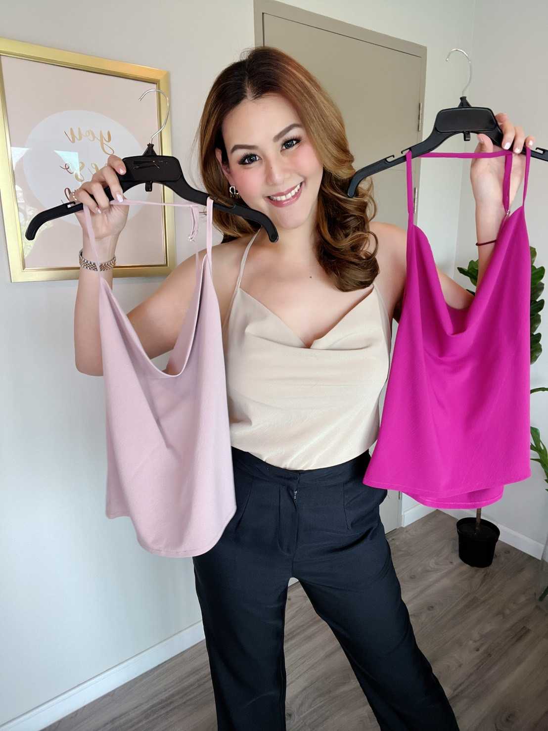 เสื้อถ่วงหน้าสายเดี่ยว