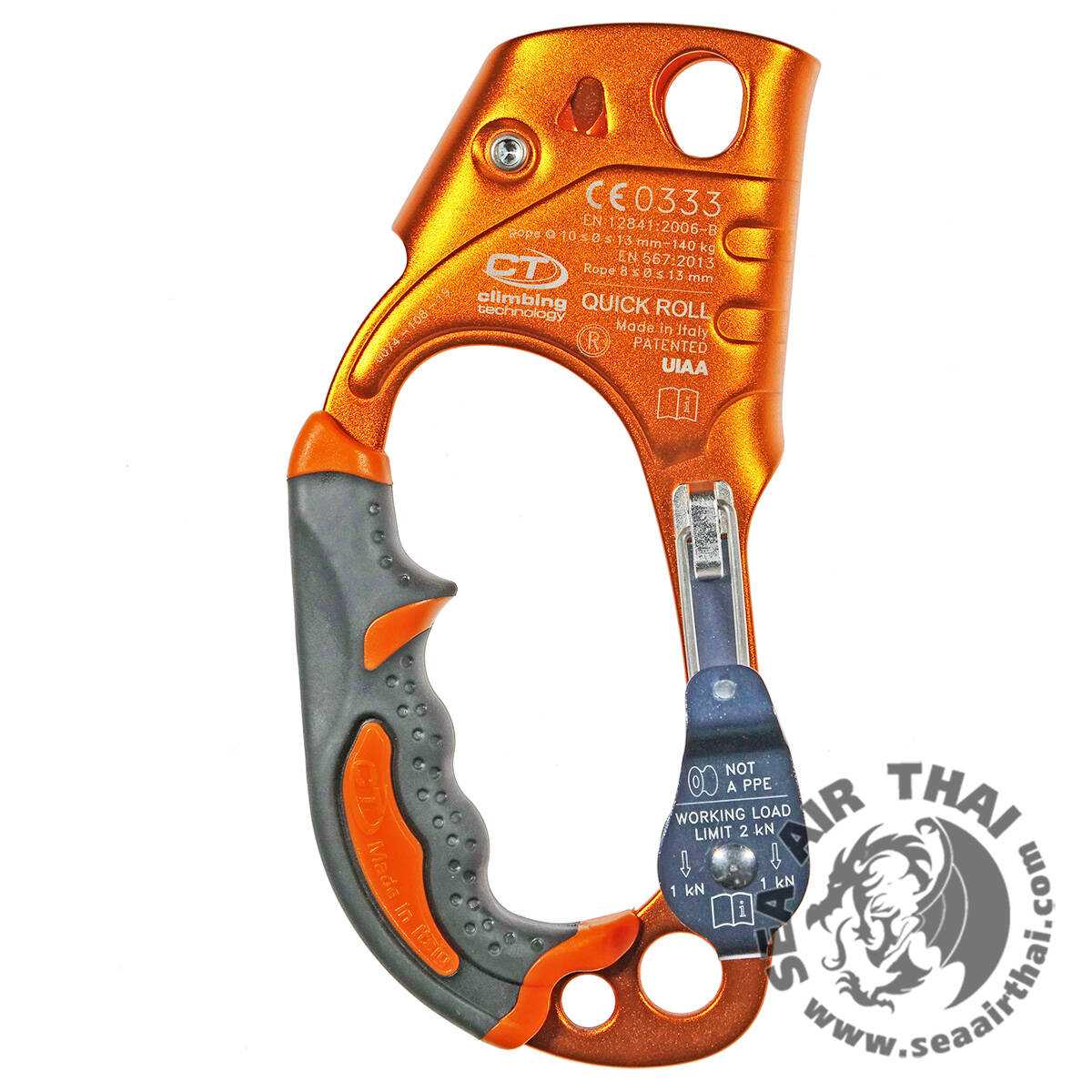 มือจับไต่เชือก ประกอบรอก Quick Roll Handled Ascender