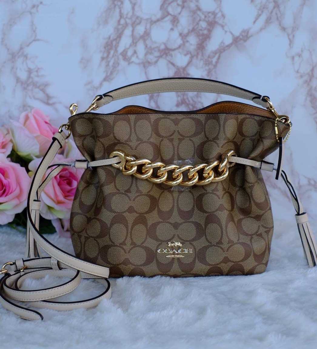 กระเป๋าสะพายCoach Andy Crossbody In Signature Canvas #CE554