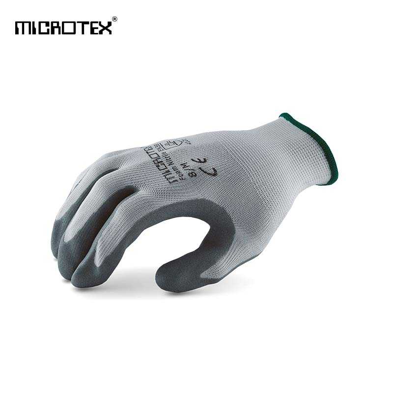 ถุงมือถักเคลือบโฟมไนไตร(1 คู่)MICROTEX® รุ่น FOAM NITRILE
