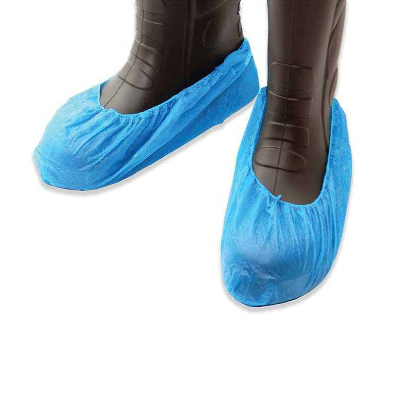 ถุงคลุมเท้าพลาสติก(50 คู่)CPE SHOE COVER