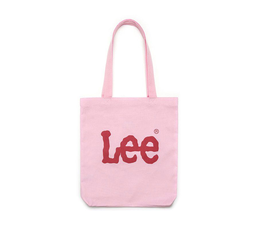 (พร้อมส่ง)LEE tote bag in pink