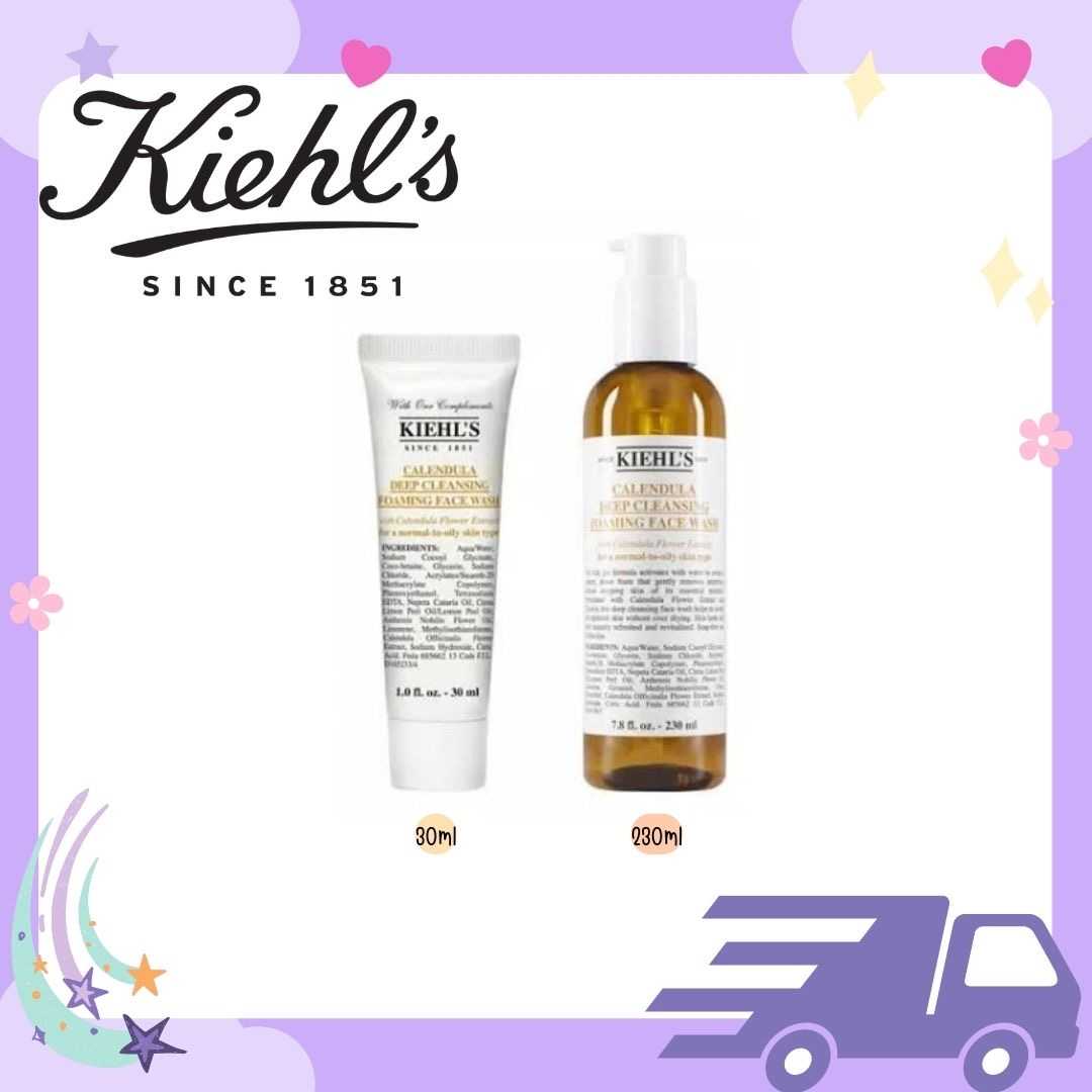 Kiehl's Calendula Deep Cleansing Foaming #เลือกขนาด