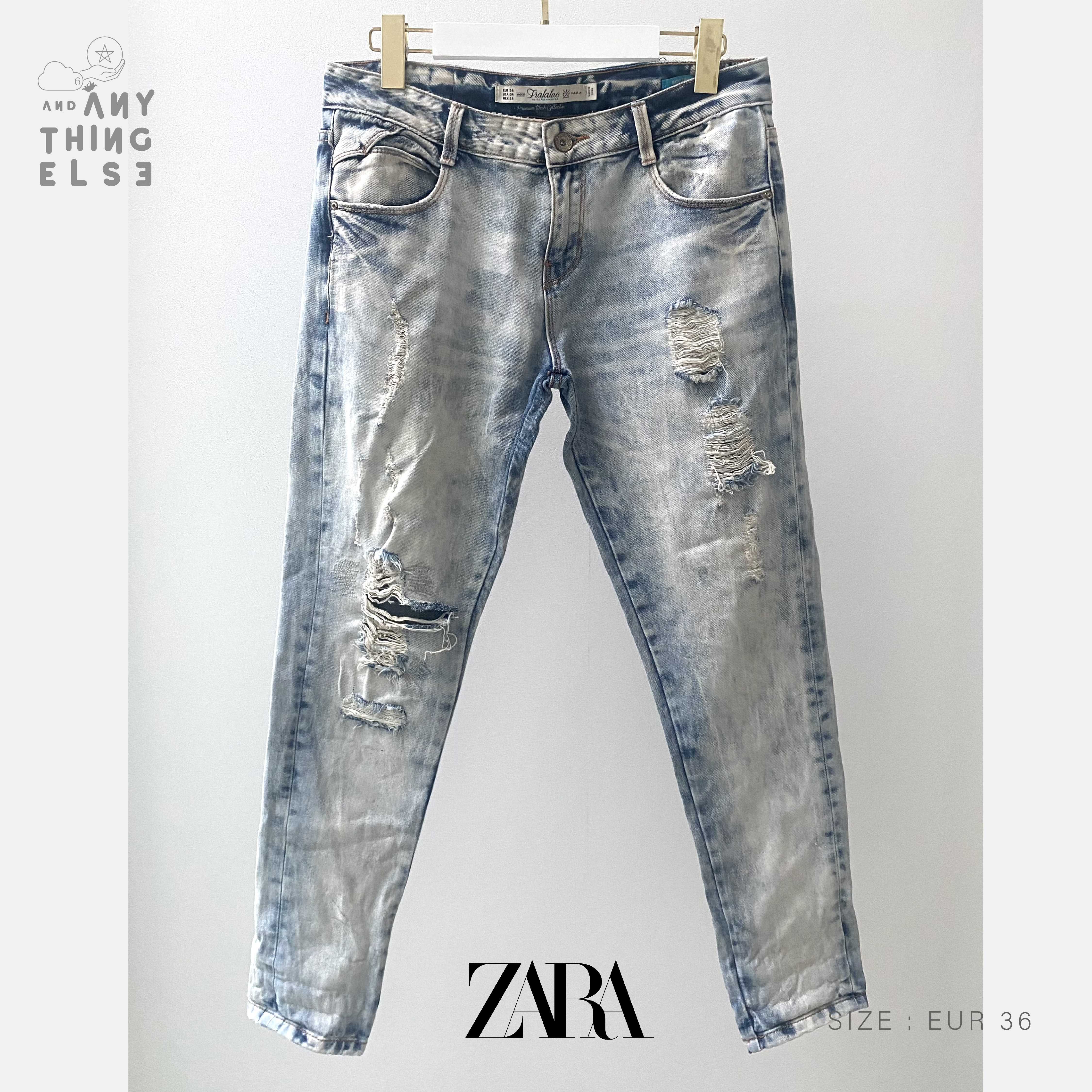 [USED] ZARA TRAFALUC DENIMWARE (size EUR36 / เอว 28)