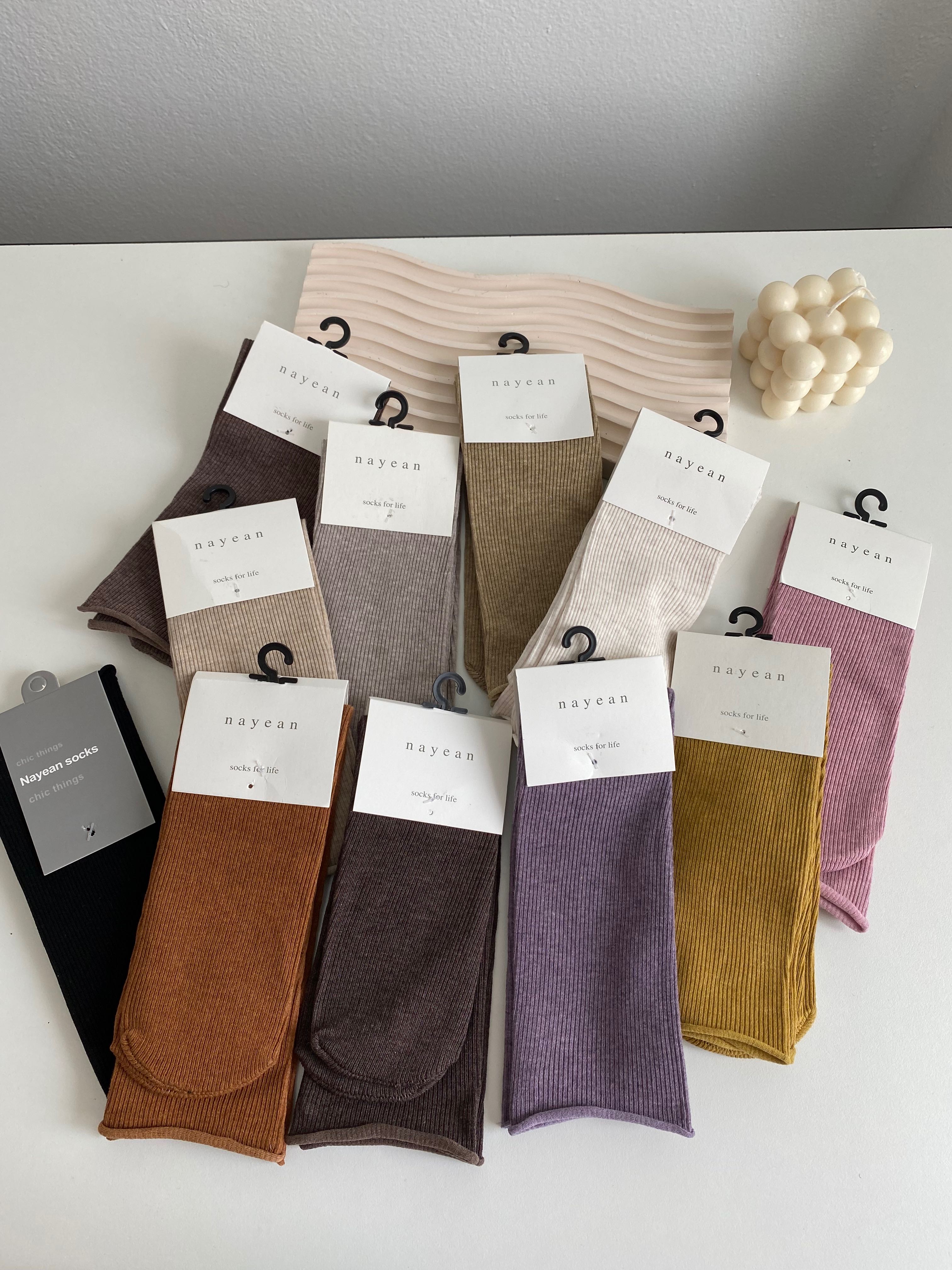 🧦 ถุงเท้ากันหนาว รหัส SK23 ถุงเท้าไหมพรม ฟรีไซส์