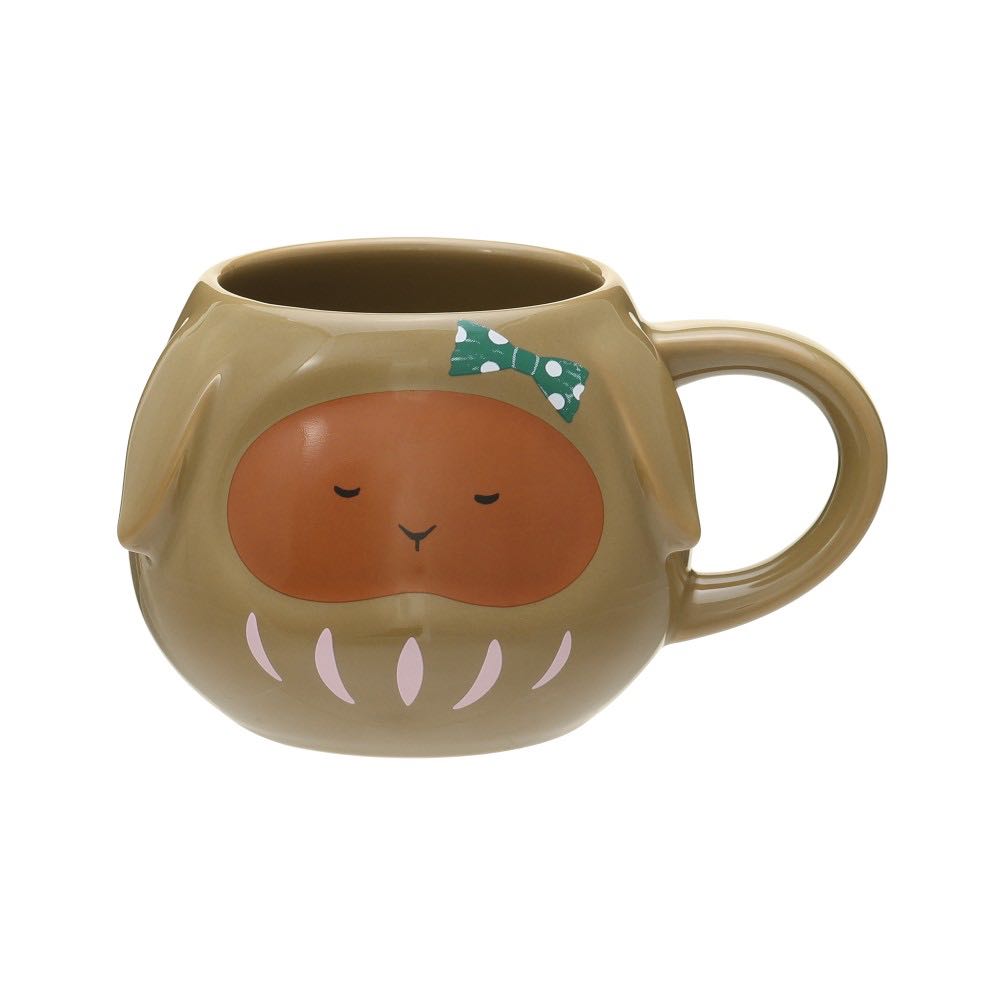 ♡starbucks japan mocha rabbit daruma mug