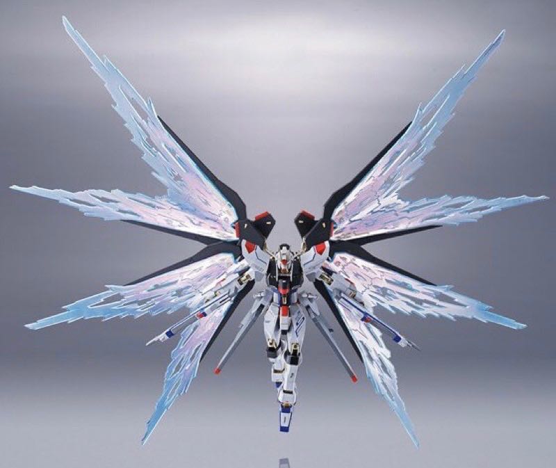 Metal Robot Spirits  (SIDE MS) Strike Freedom Gundam + Wing of Light Effect Set
