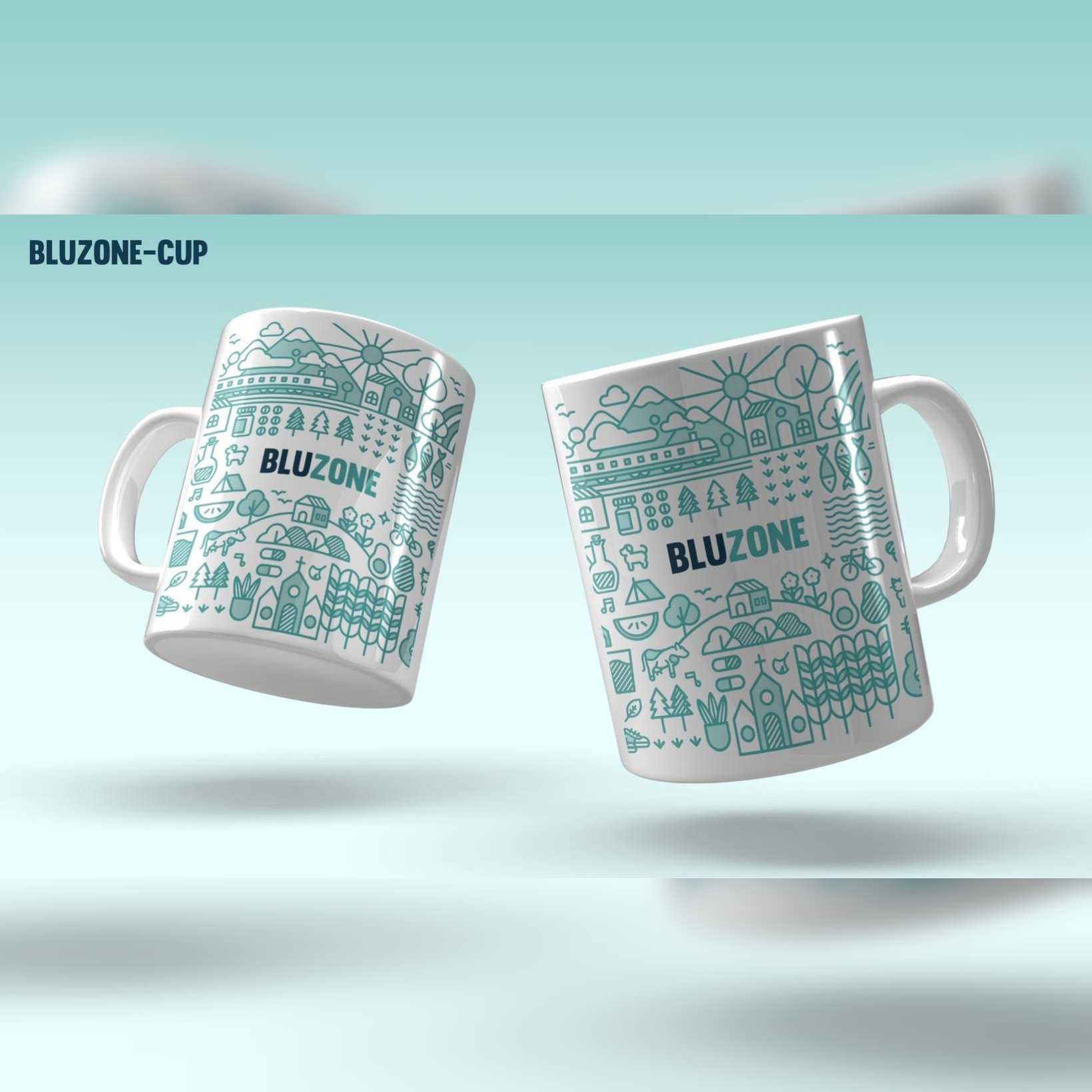 Bluzone ถ้วยมัคลายบลูโซน