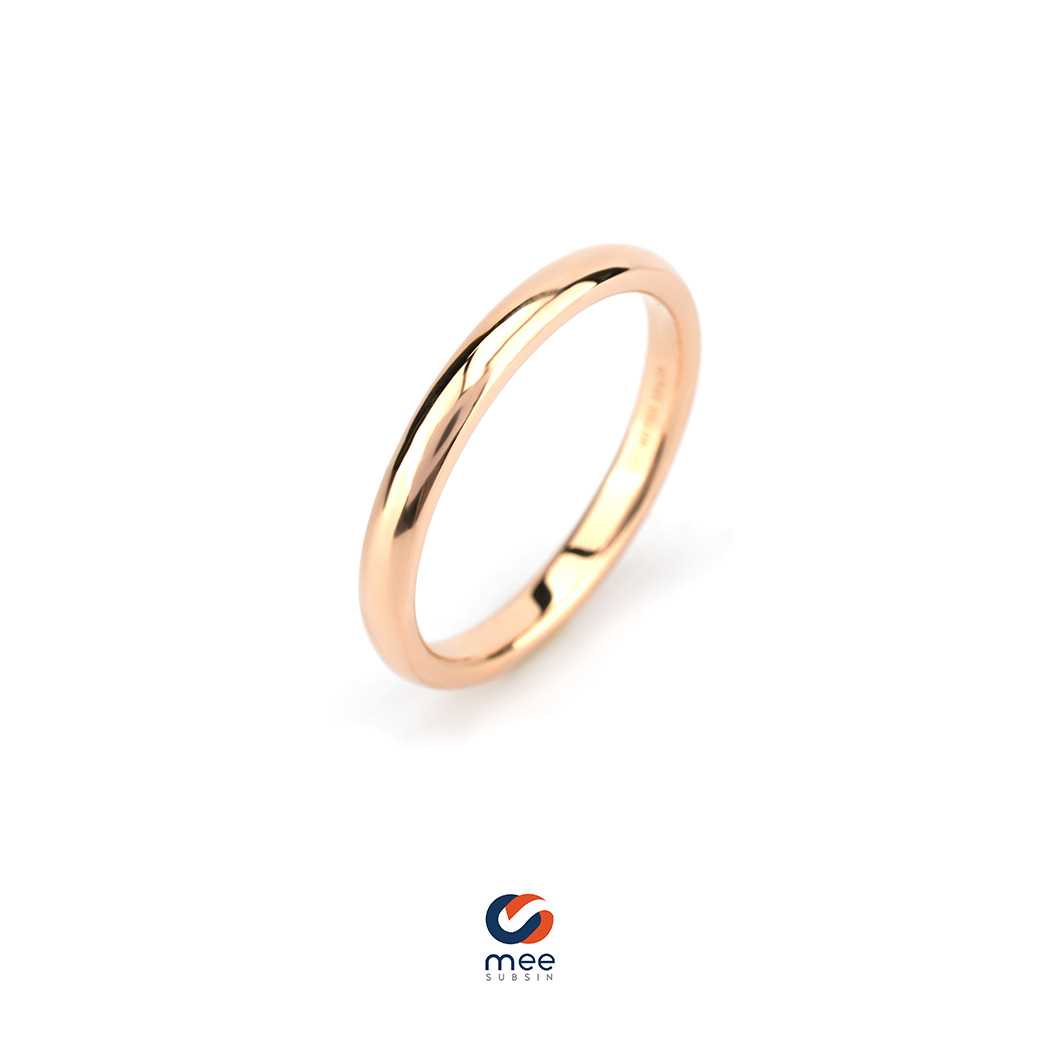 Tiffany & Co. Peretti 3mm 18k Rose Gold Stacking Wedding Band Ring [RG230003]