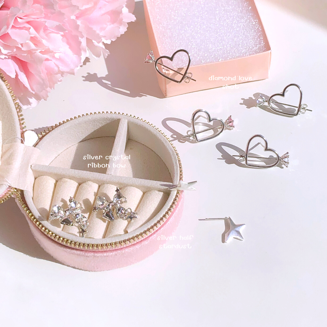 earika.earrings - ต่างหูเงินแท้ S92.5 คอลเลคชั่นต้นเดือนกุมภาพันธ์ 2023 (2) เหมาะสำหรับคนแพ้ง่าย