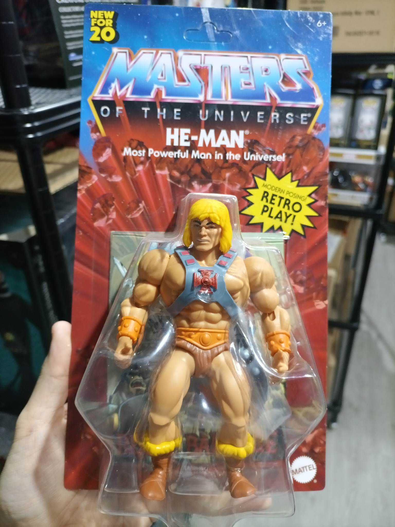 MOTU Origins He-Man 6-Inch Action Figure