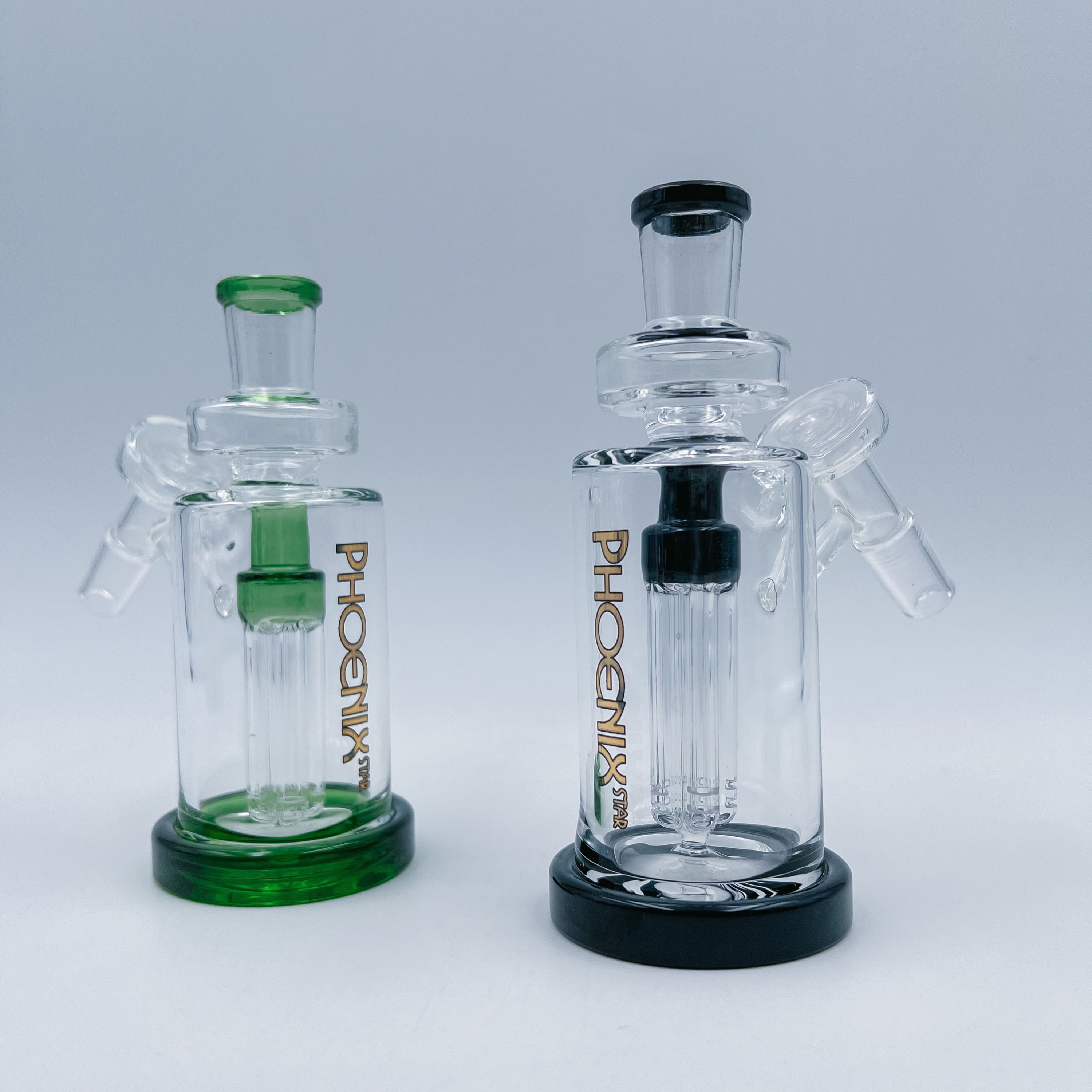 PHX Star 5 Arms Perc Ash Catcher 45 Degree | 14.5 mm