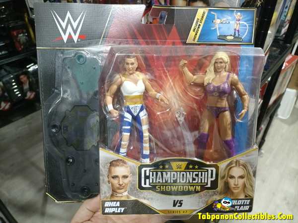 WWE Battle Pack Showdawn S7 Charlotte Flair vs. Rhea Ripley Figure 2-Pack