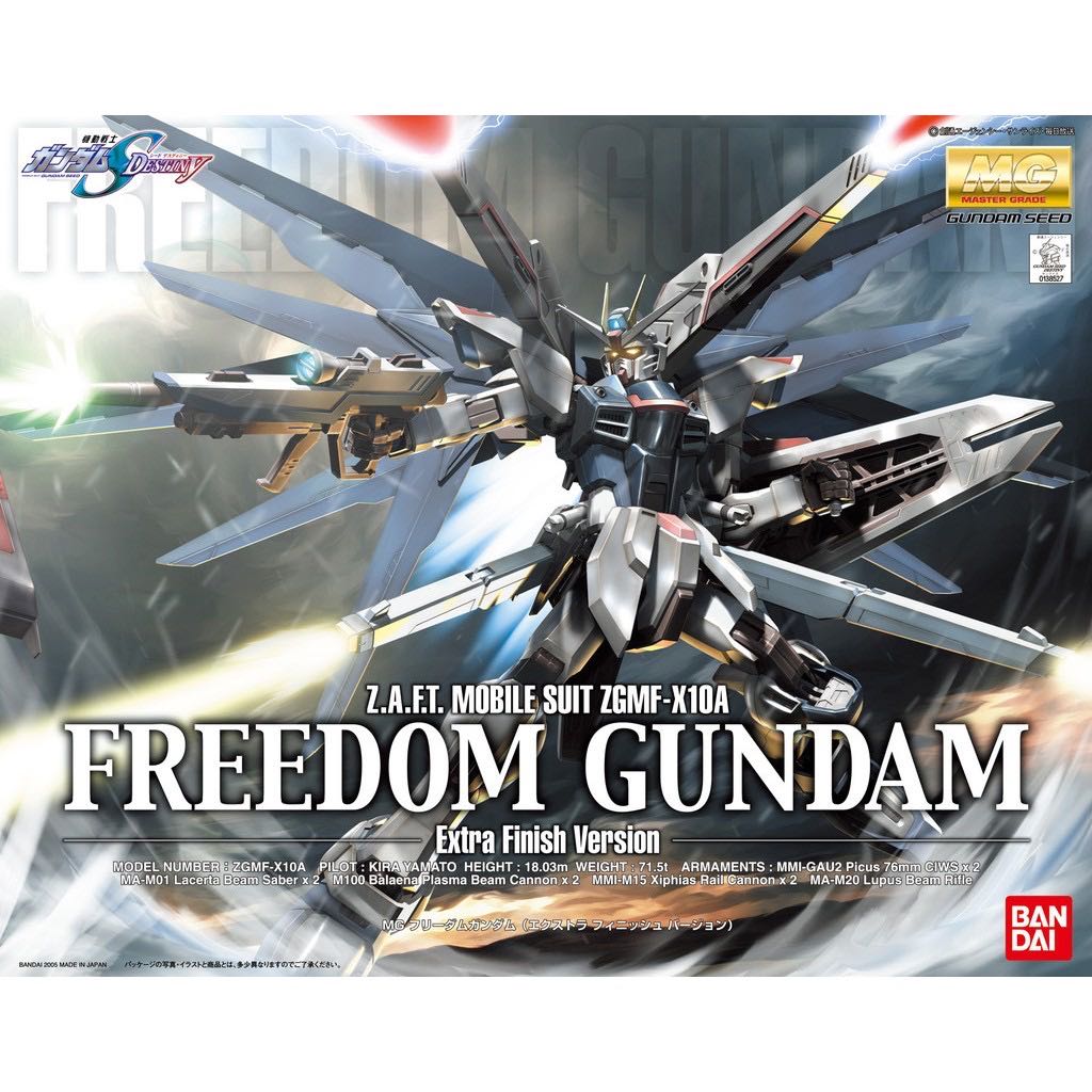 MG 1/100 Freedom Gundam Extra Finish
