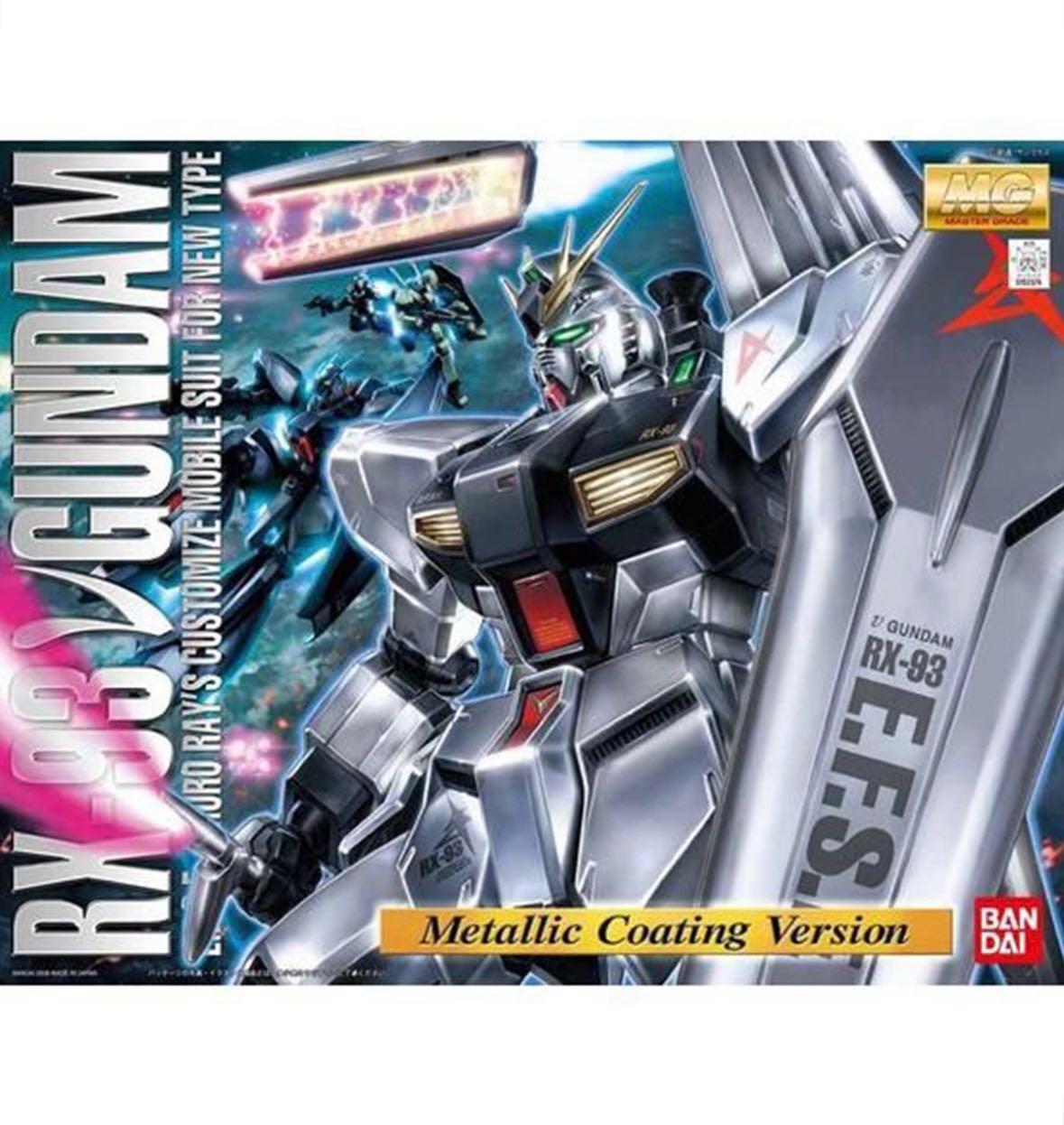 MG 1/100 RX-93 Nu Gundam Metallic Coating Ver.