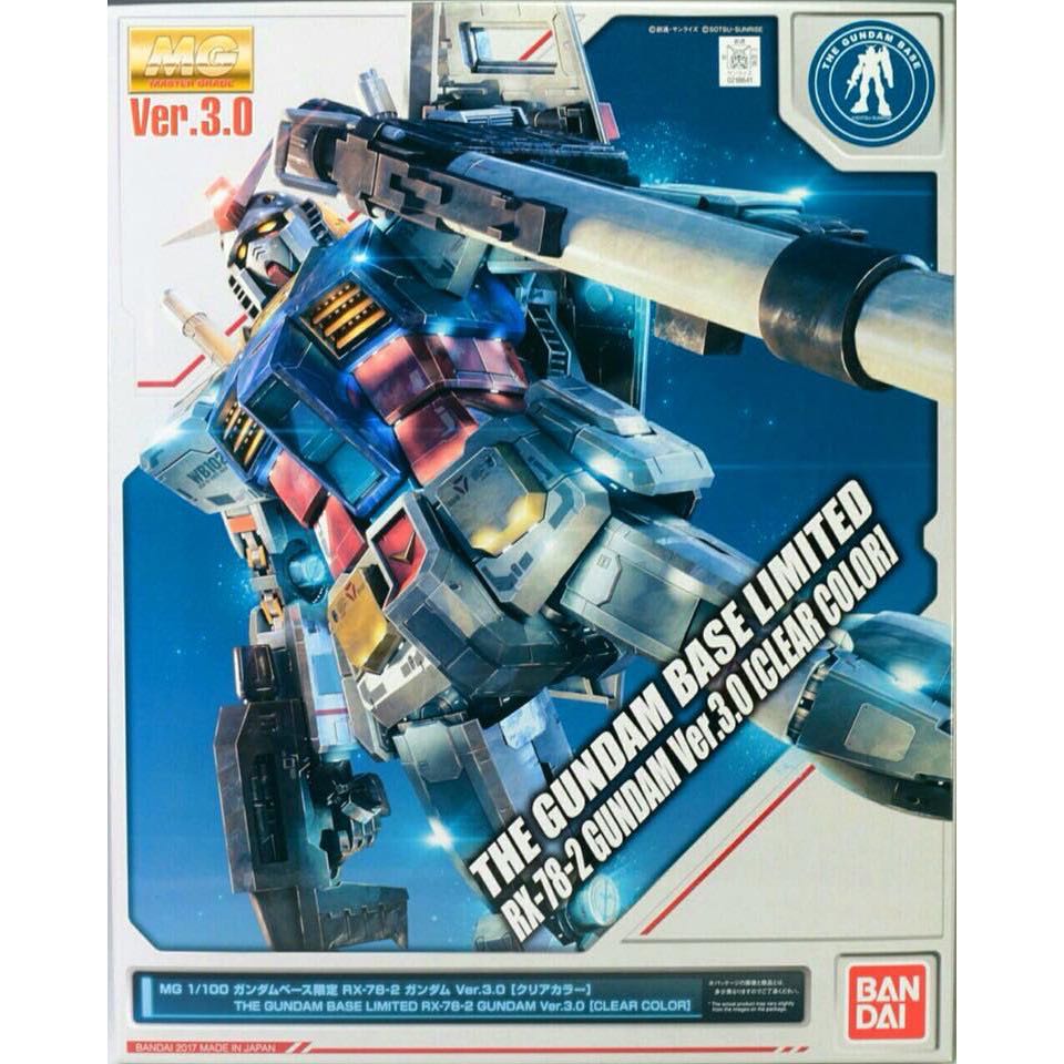 MG 1/100 RX-78-2 Gundam Ver.3.0 [Clear Color]