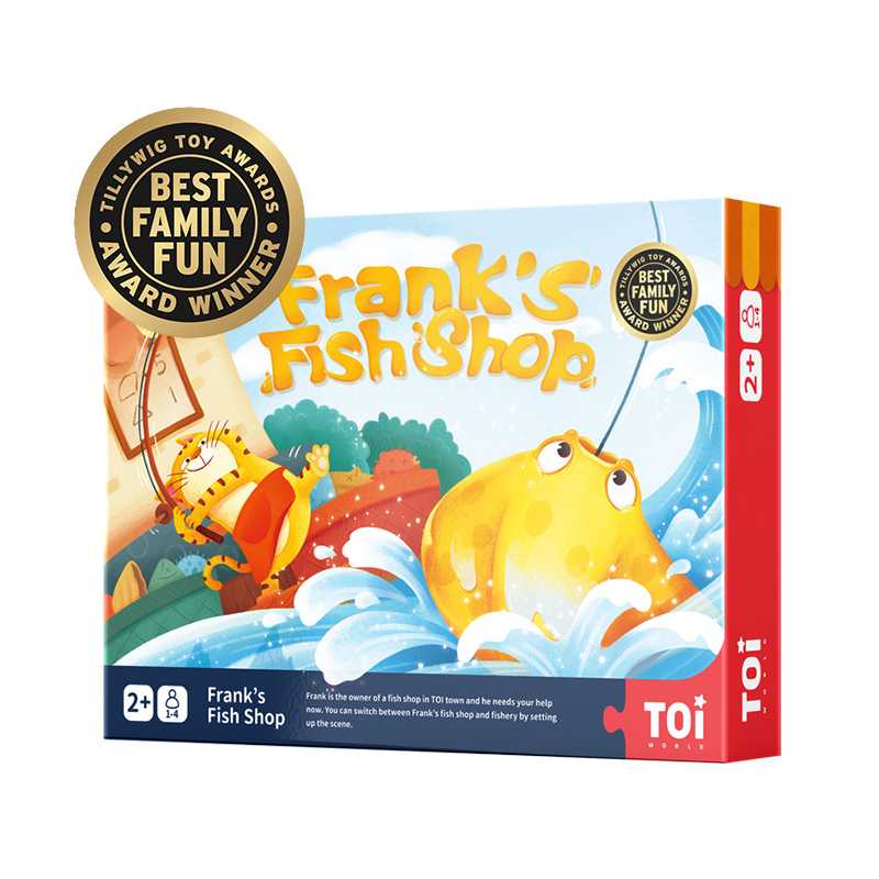 เกมกระดานตกปลาสอนคณิตศาสตร์ Toi Frank's Fish Shop
