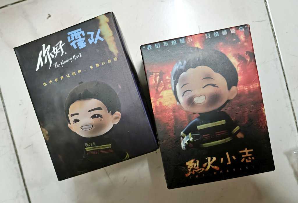 พร้อมส่ง - ฟิกเกอร์คู่รักนักดับเพลิง
