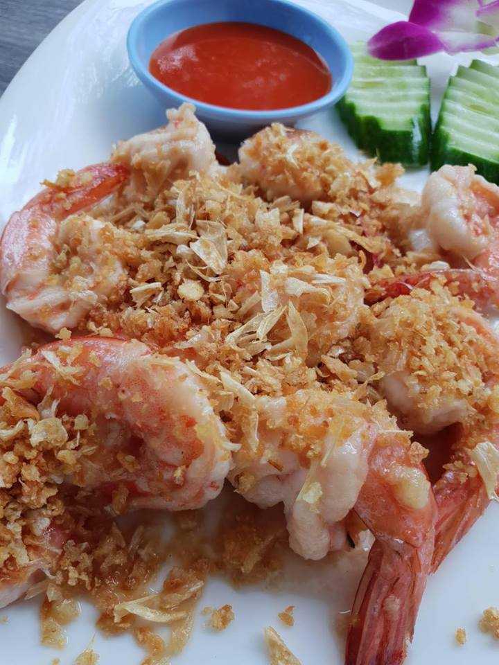 กุ้งทอดกระเทียม