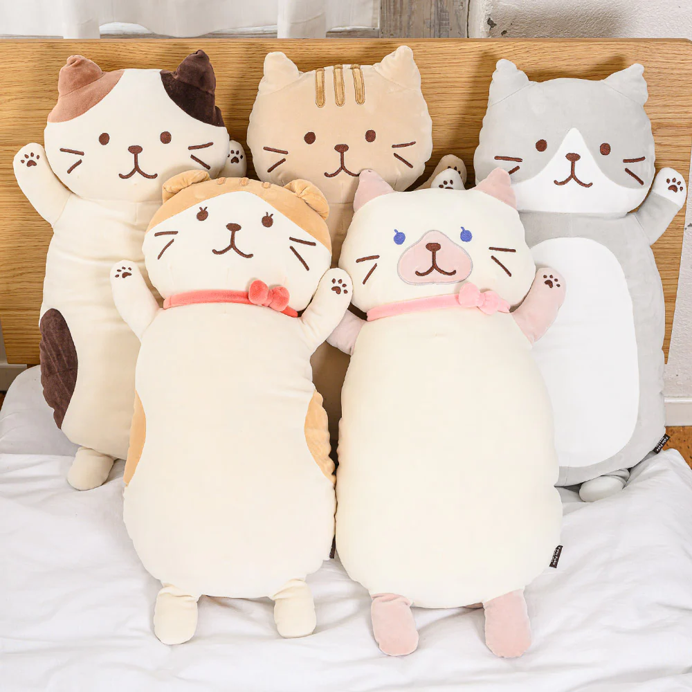 (Pre-order)ตุ๊กตาแมว Mochiri Hugging Gurumi (1)