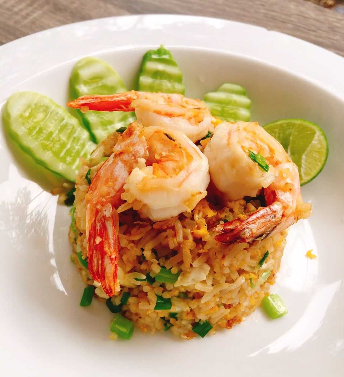 ข้าวผัดกุ้งกล่องเล็ก