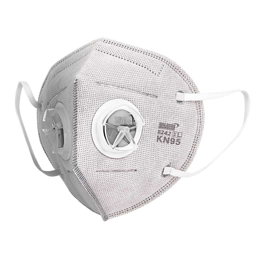 หน้ากากคาร์บอน PM 2.5 วาล์วคู่ รุ่น 8242 YAMADA