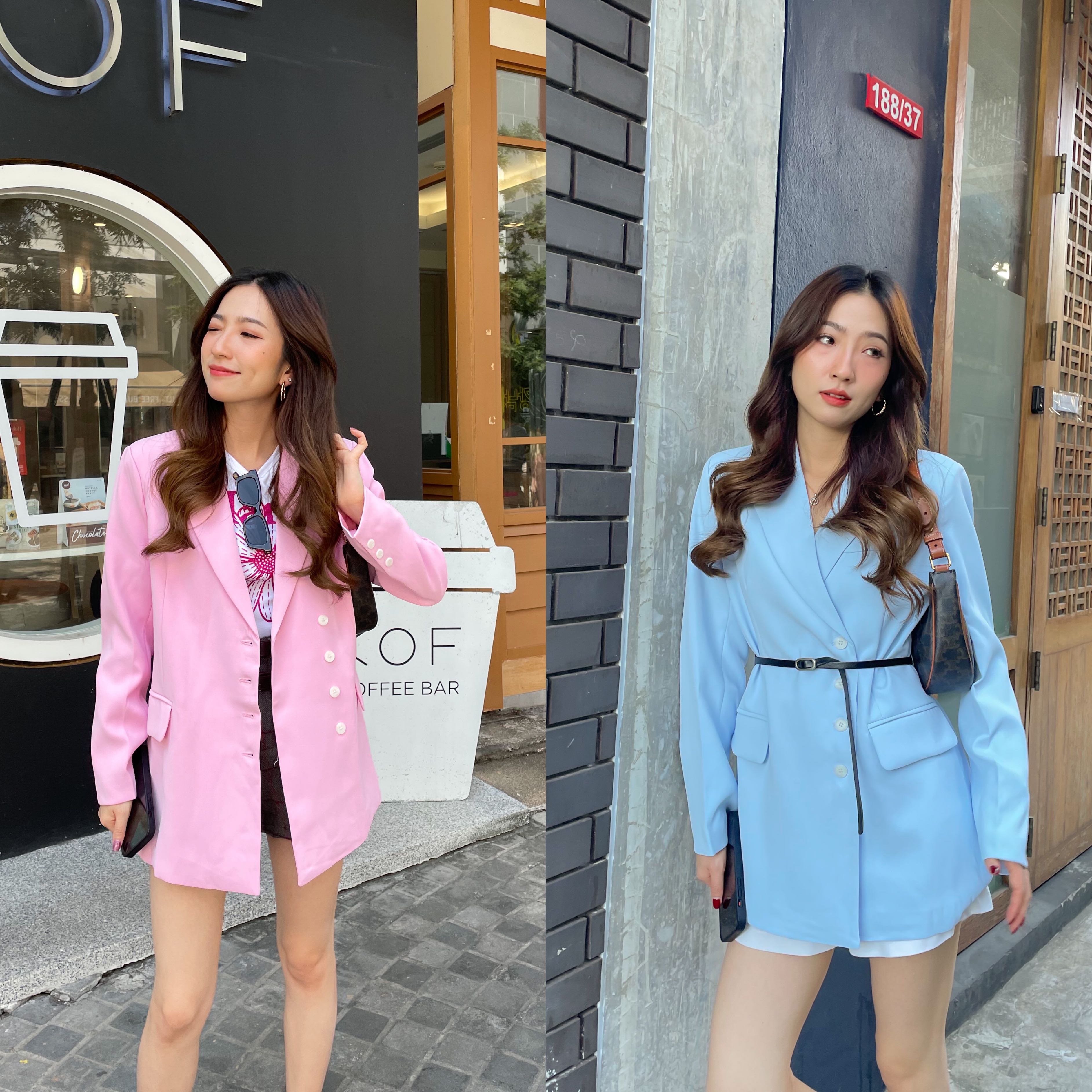 Ice-cream blazer - เบลเซอร์ tag L