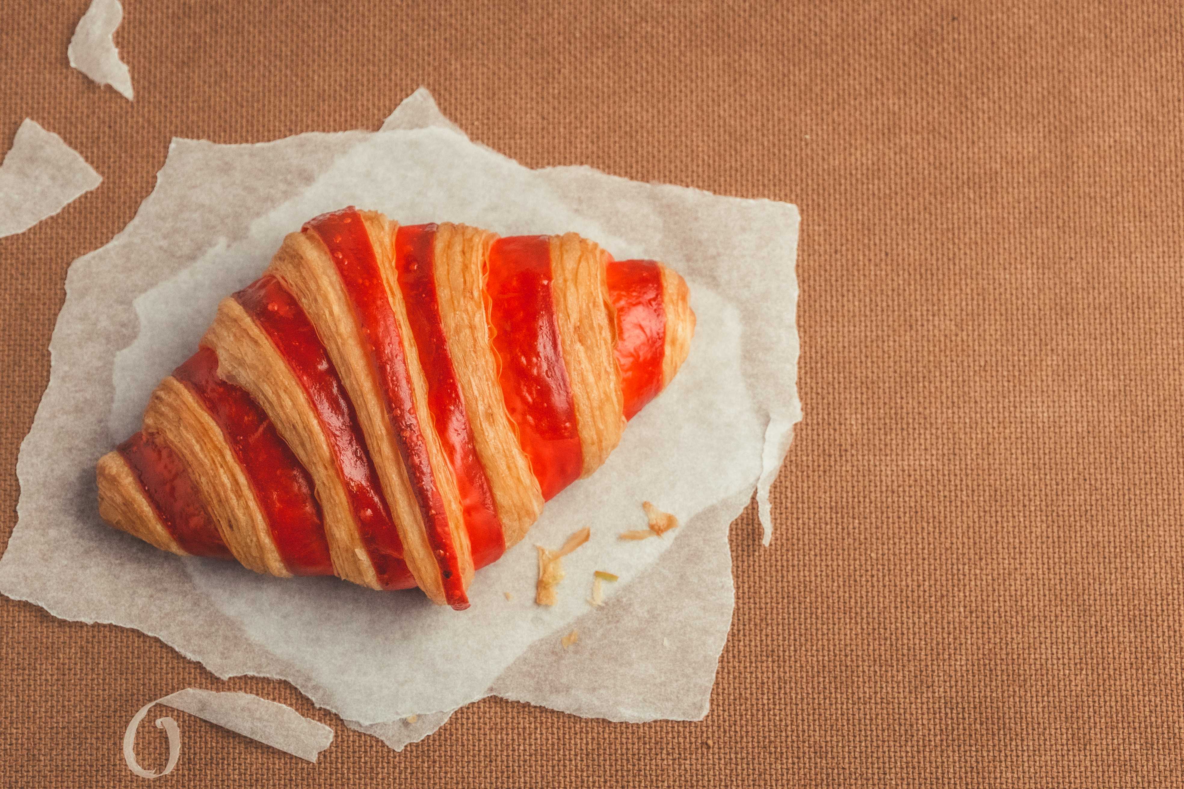 Raspberry Croissant