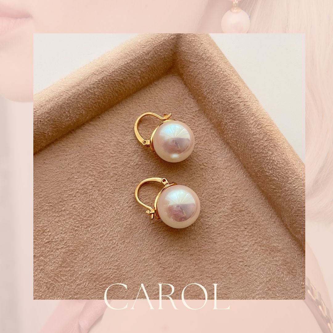 Carol Imitation Pearl Earrings