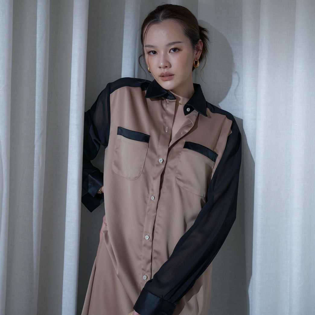 FABLAB BRAND : Audrey Shirt Dress